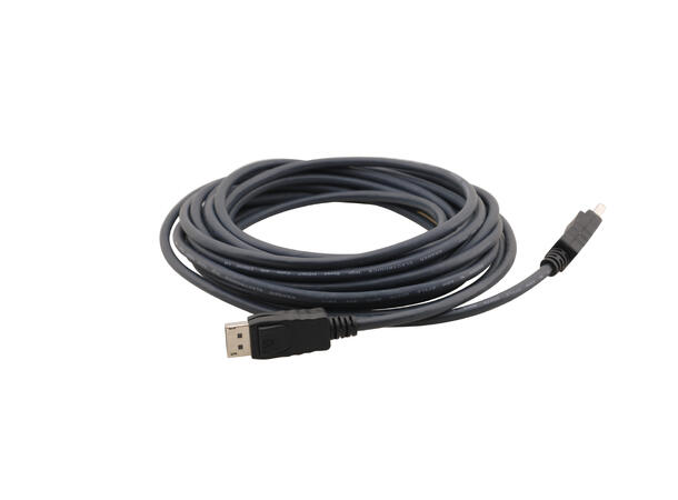 Kramer DisplayPort Kabel -  1,8 m Flex 30 AWG Sort 